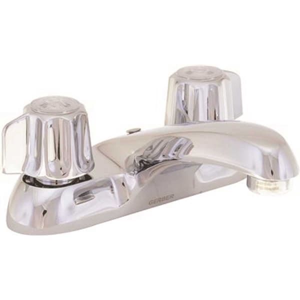 Gerber Plumbing Classic 4 in. Centerset 2-Handle Bathroom Faucet in Chrome G074341165 - main